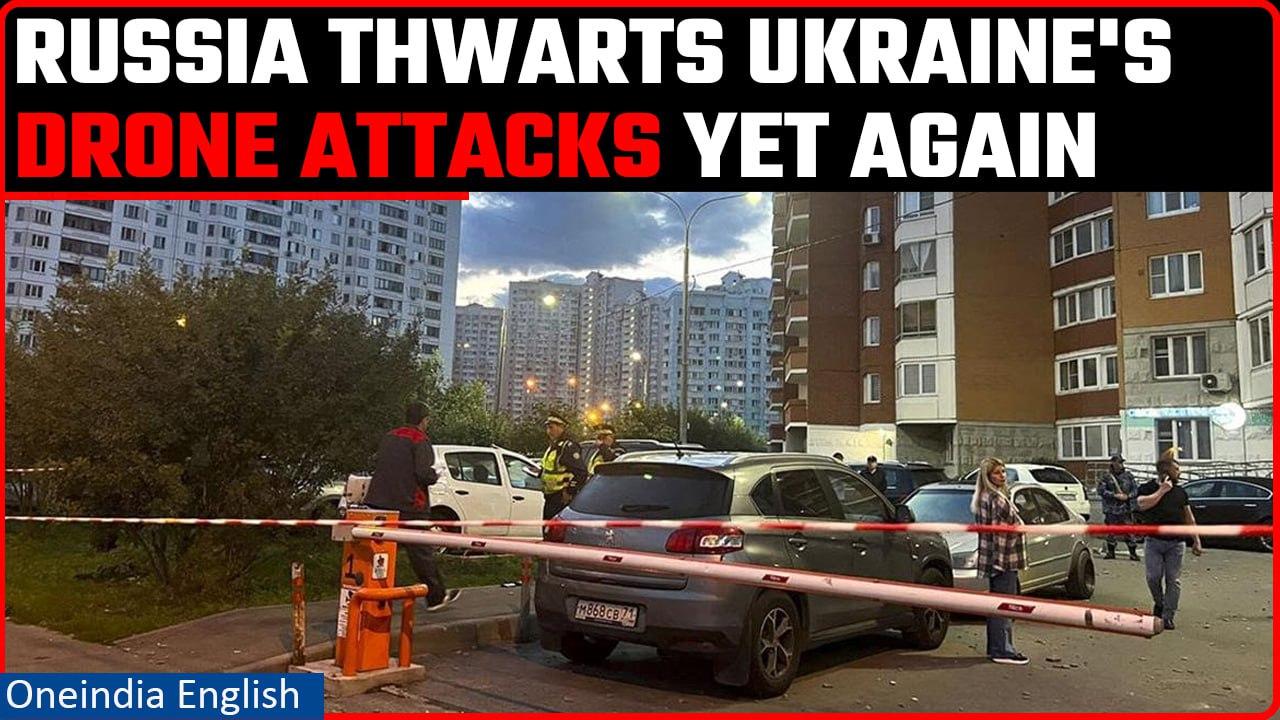Russia-Ukraine War: Moscow hit by Kyiv's 6th straight overnight drone attacks  | Oneindia News