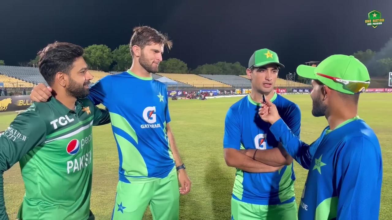 Mohammad Haris Interviews the Dynamic Pace Trio After First #AFGvPAK ODI