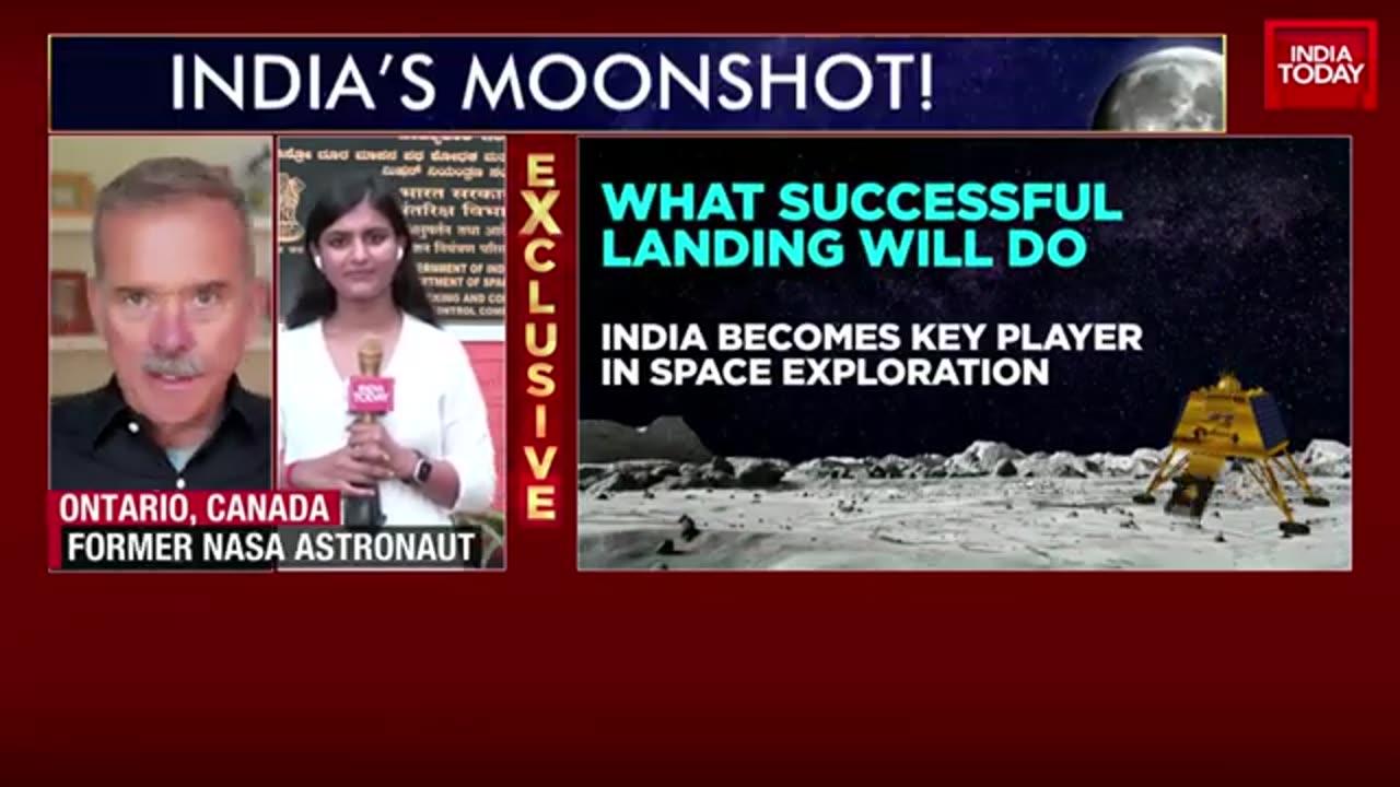Former NASA Astronaut Chris Hadfield Exclusive As India's 'Vikram' Headed For Victory