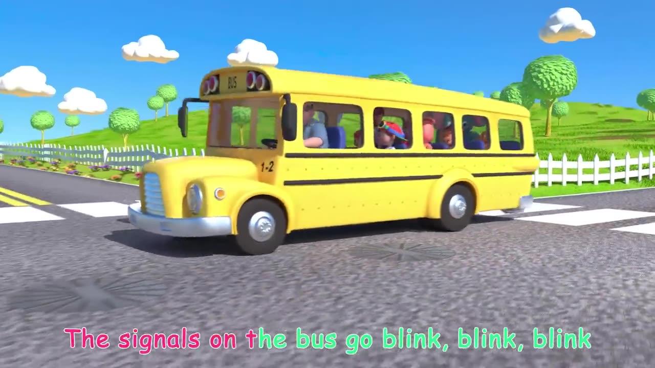 Wheels on the Bus _ CoComelon Nursery Rhymes & Kids Songs