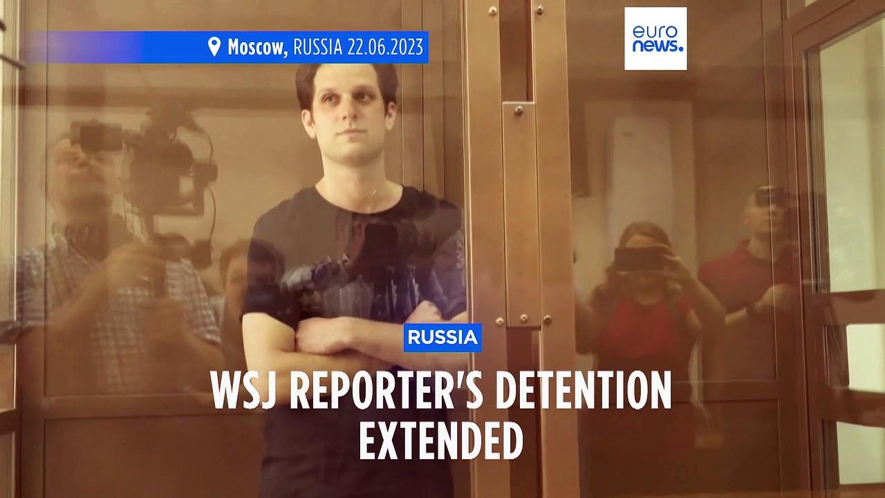 Moscow court extends detention of US journalist Evan Gershkovich until November