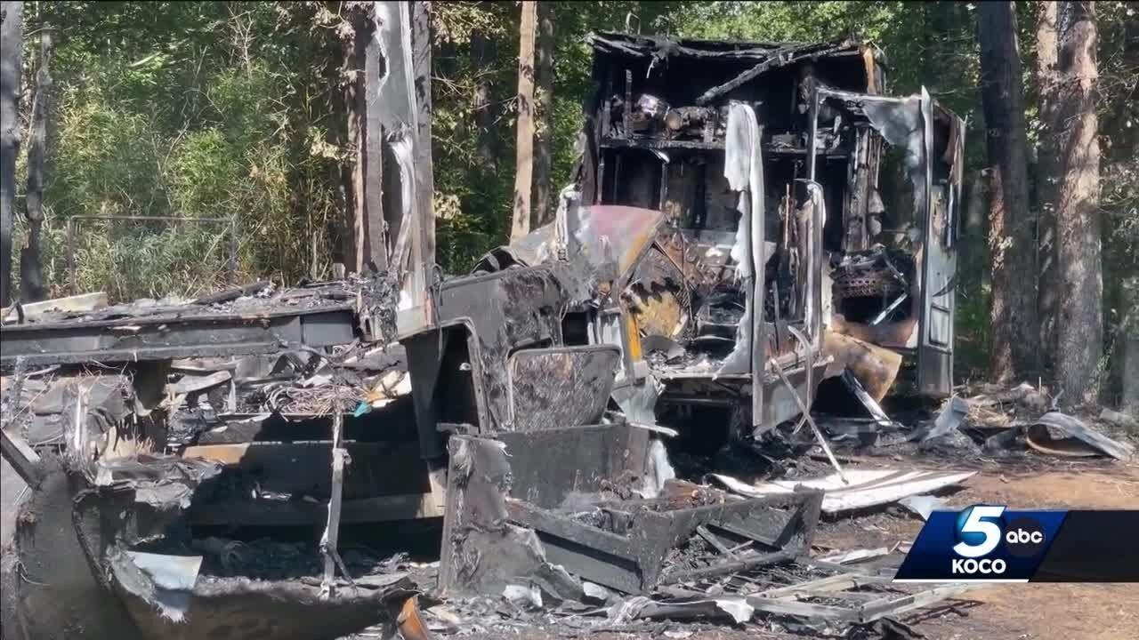 Many questions remain after deadly camper-trailer fire near Stillwater