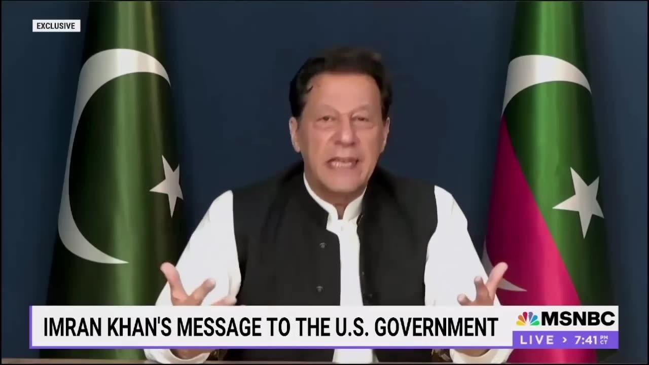 Chairman PTI imran khan's Exclusive interview on MSNBC with Mehdi Hasan