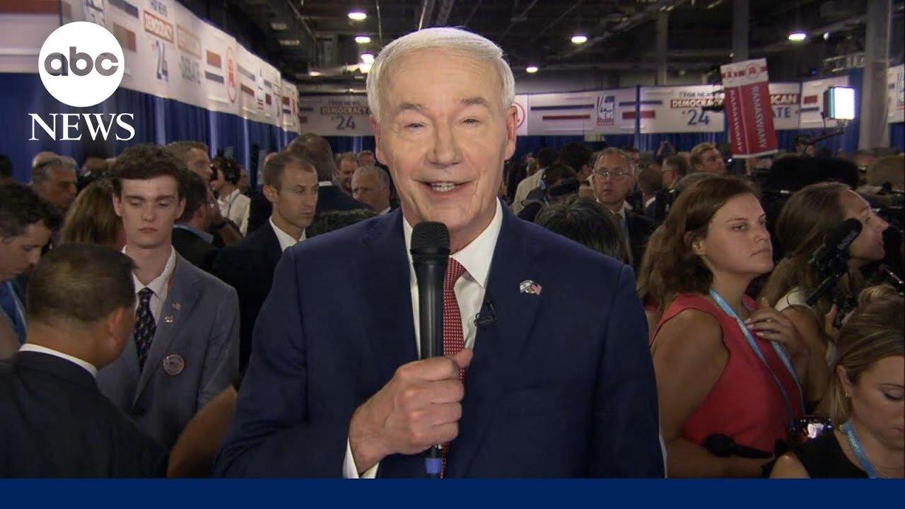 Asa Hutchinson: 'Was a strong difference in opinions' in first RNC debate | ABCNL