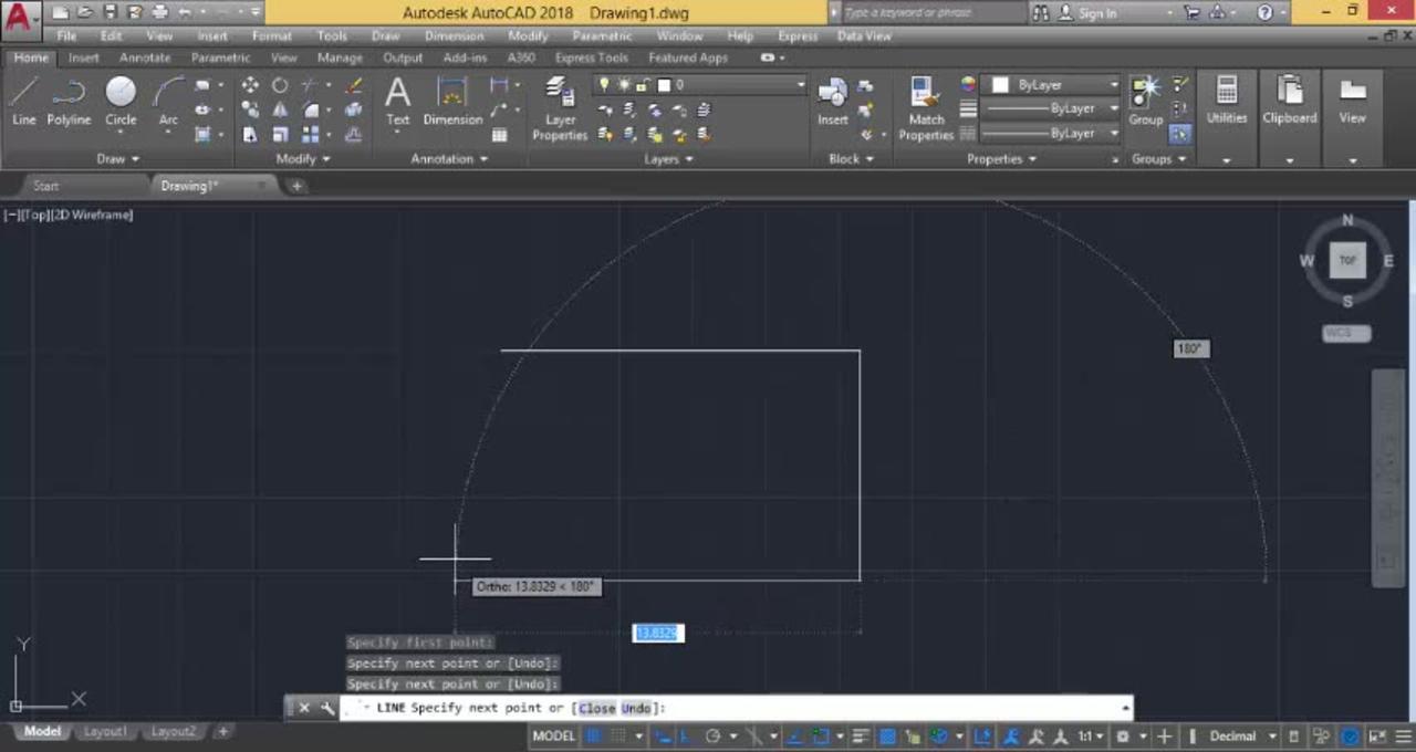 Line Drawing on AutoCAD by Masroor Khan For Beginners