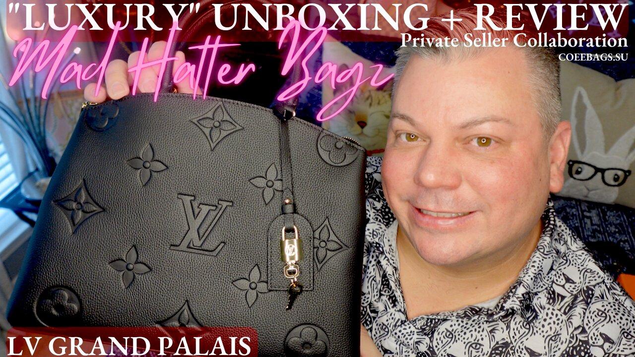 MY SIZE HANDBAG! BOAB UNBOXING AND REVIEW - LV GRAND PALAIS from COEEBAGS