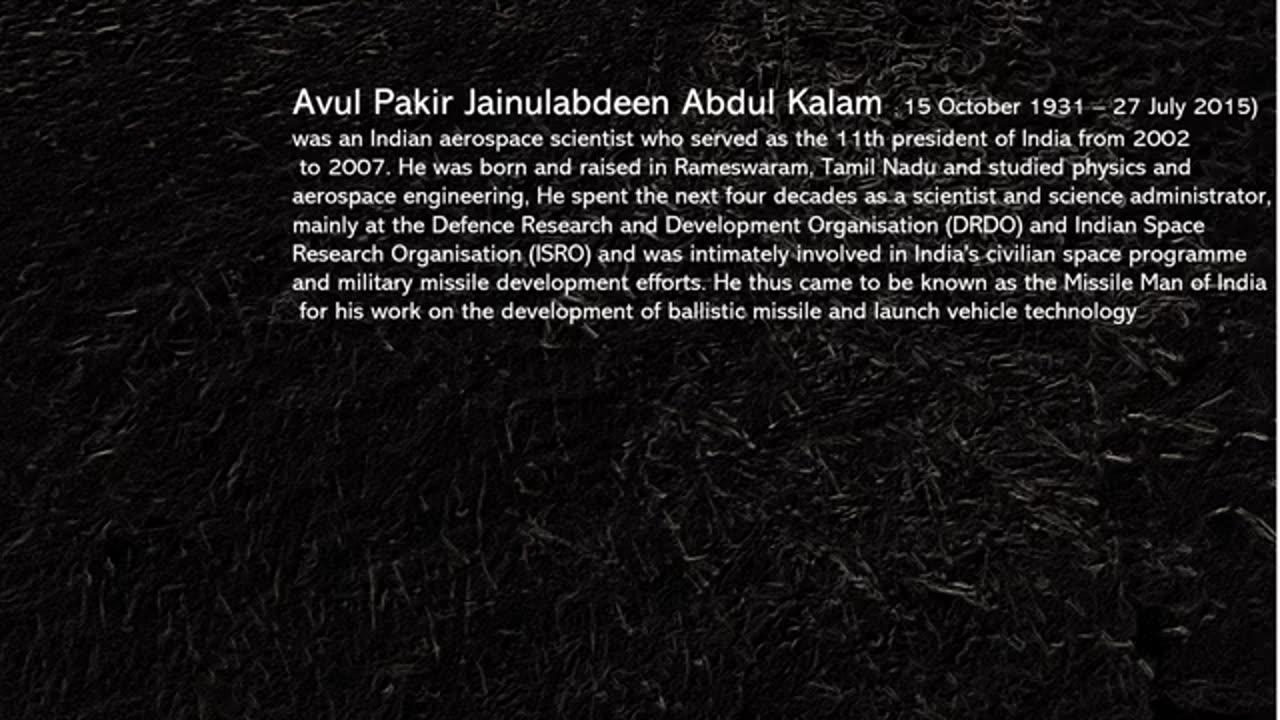 Must hear golden words by Dr. APJ Abdul Kalam
