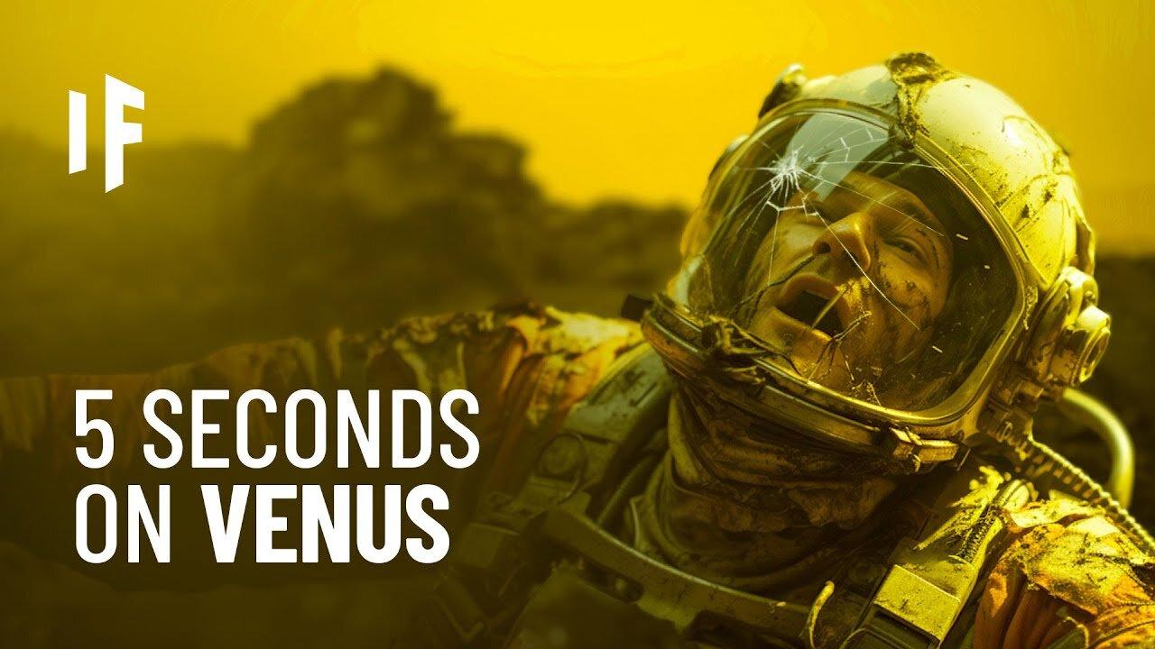 What If You Spent 5 Seconds on Venus? #venus #space #living