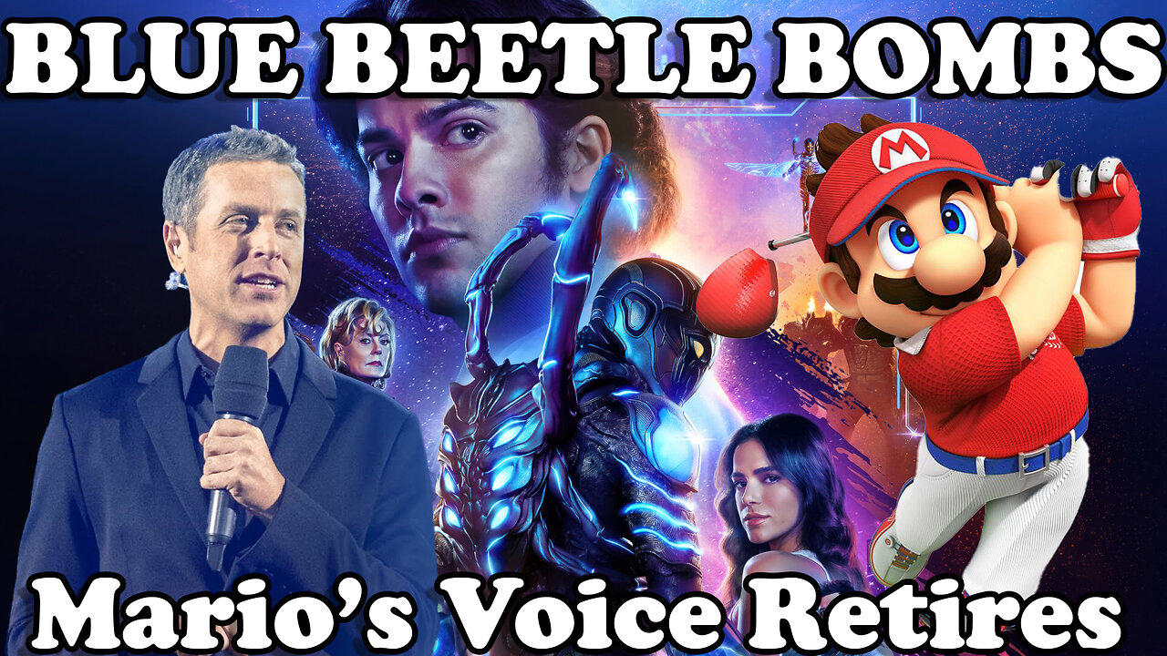 Blue Beetle is a BOX OFFICE Bomb | Mario's Voice Retires | Gamescom 2023 | ABK Cloud to Ubisoft