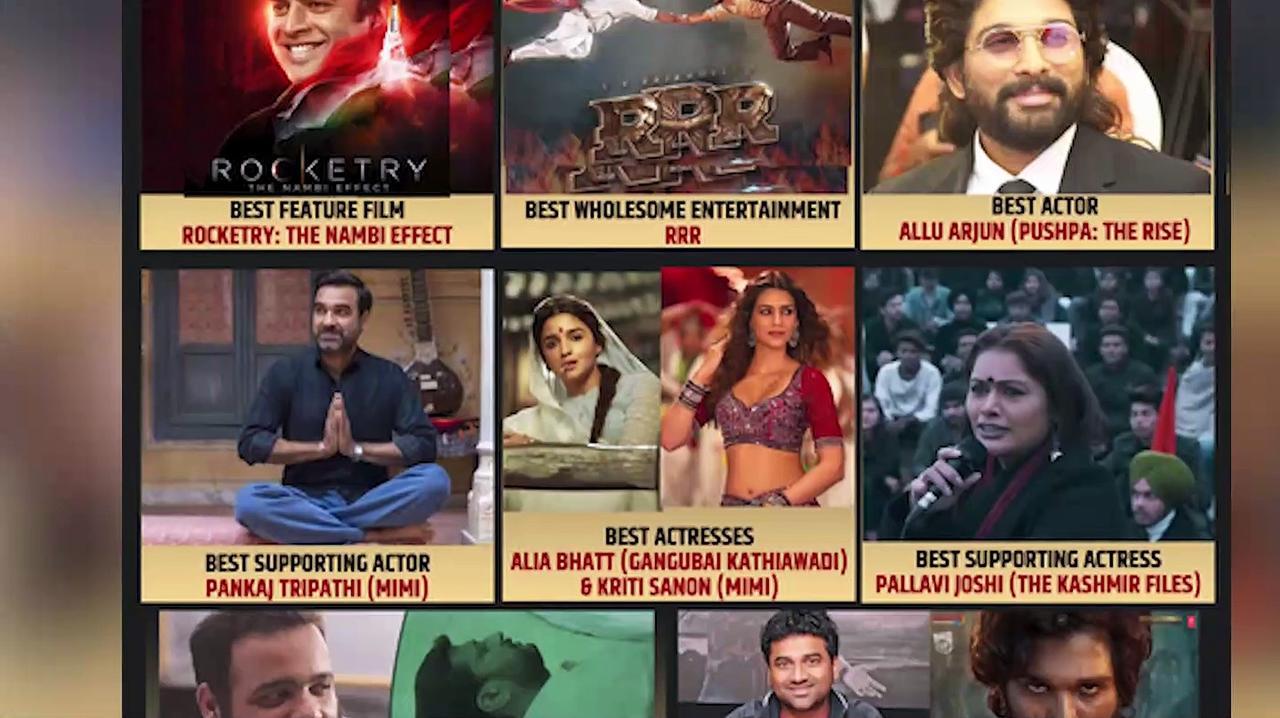 69th National Film Awards 'RRR', 'Gangubai Kathiyawadi' win big