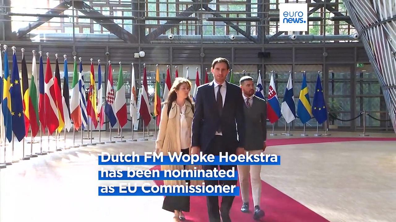 Dutch government nominates foreign minister Wopke Hoekstra as EU Commissioner