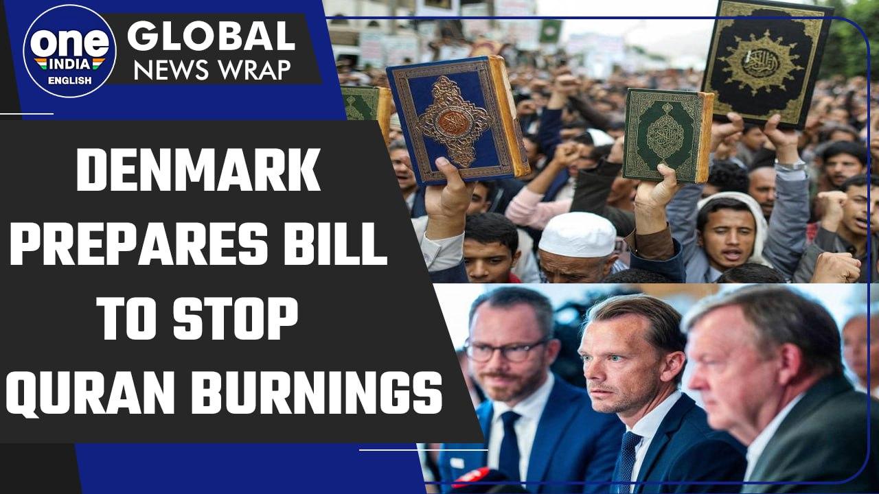 Danish govt prepares bill to stop Quran burnings after Muslim countries’ demands | Oneindia News