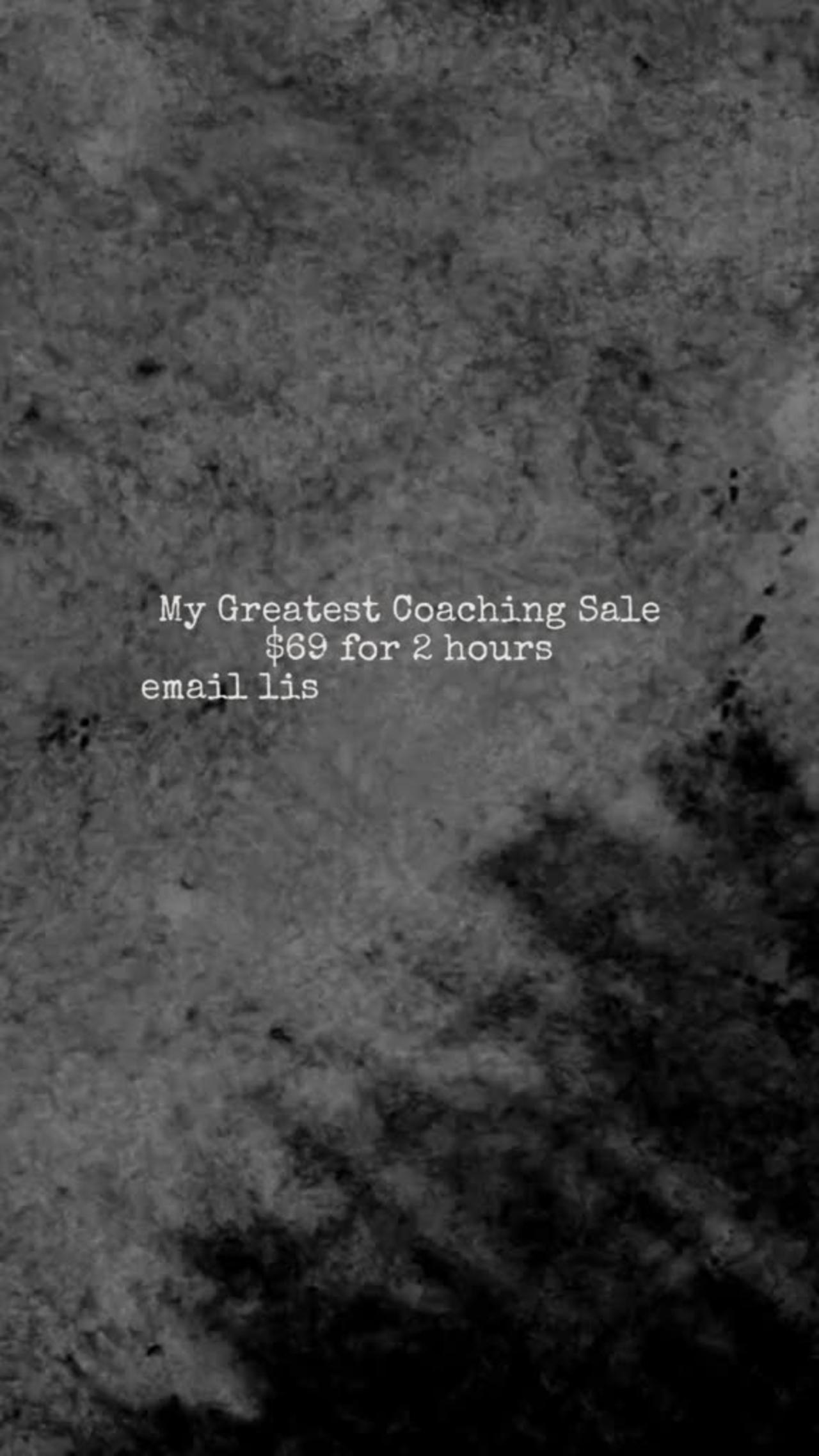 Best Coaching Sale Ever