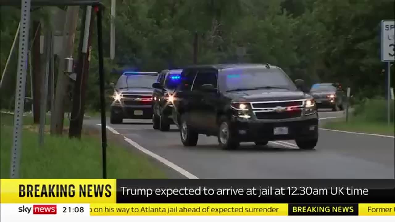 Mark Stone reports live from Georgia speaking on proceedings that we will expect upon Trump's arrest