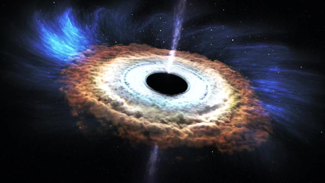 Nasa | Massive black hole shreds Passing star