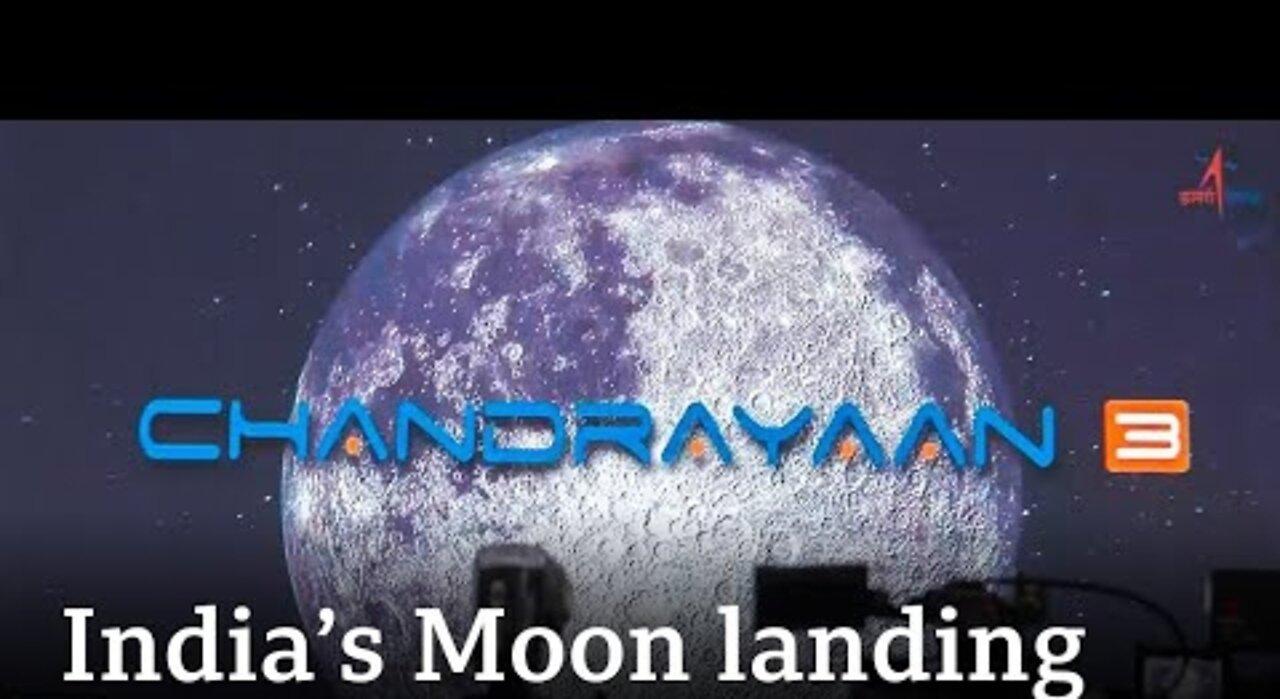India Moon landing- Chandrayaan-3 spacecraft lands near south pole -
