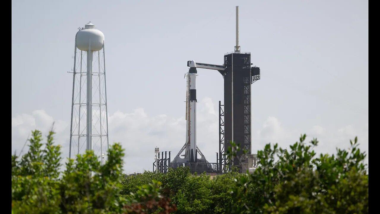 NASA SpaceX launch of Dragon’s 7th operational human spaceflight mission (Crew-7) to ISS | LIVE