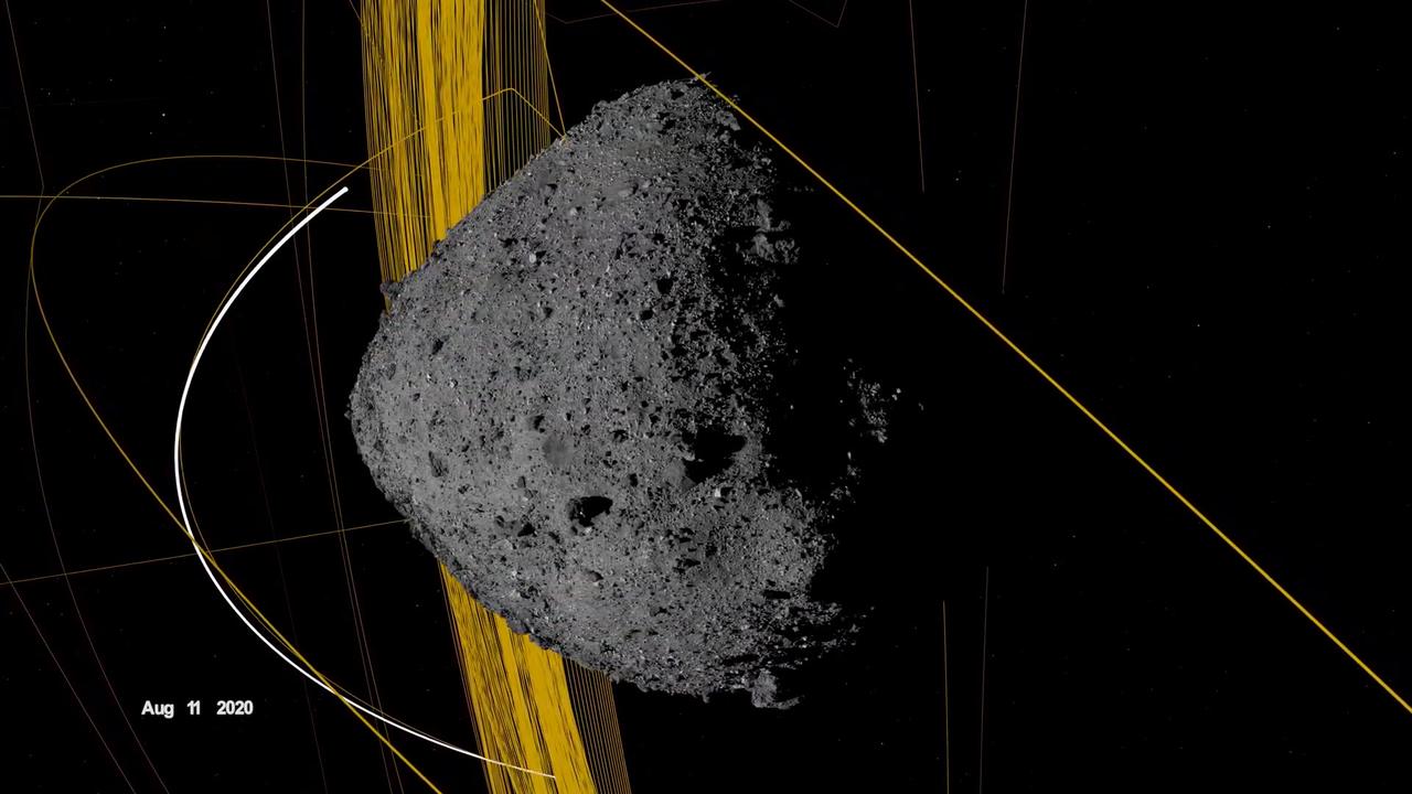 OSIRIS-REx Slings Orbital Web Around Asteroid to Capture