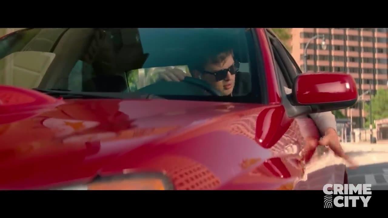 Baby Driver | Bank Heist Opening Scene (Ansel Elgort, Jon Hamm)