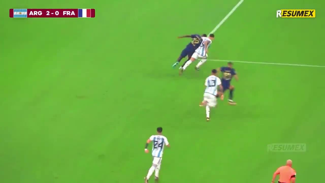 Messi vs Mbappe-ARGENTINA 3-3 (4-2) FRANCE-Final