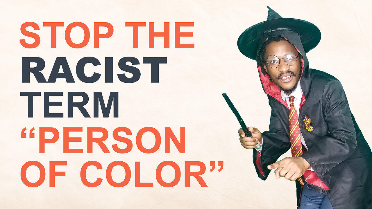 Stop The Racist Term "Person Of Color" | The Funny & Serious Talks | MarvoJoo