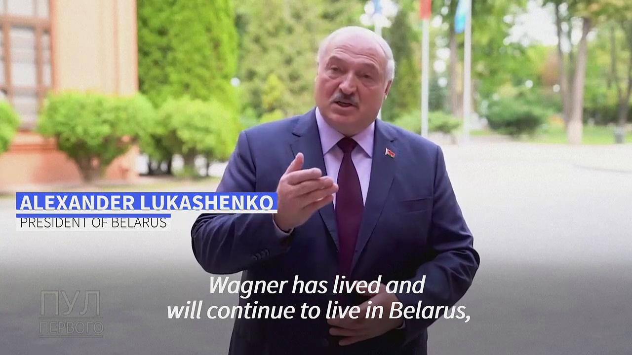 Lukashenko says Wagner group to stay in Belarus after Prigozhin's presumed death