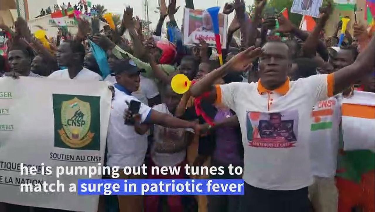 Niger's coup d'etat inspires military musicians