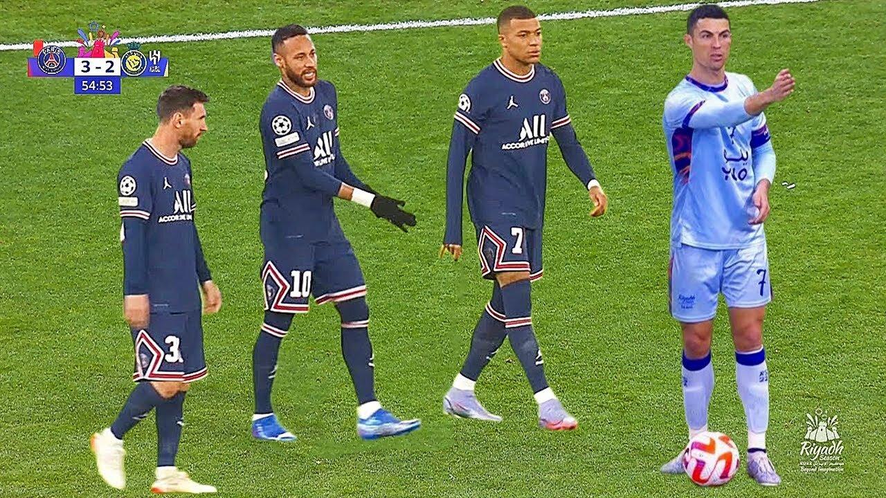 The Day Cristiano Ronaldo, Lionel Messi, Mbappé & Neymar Impressed The Whole World