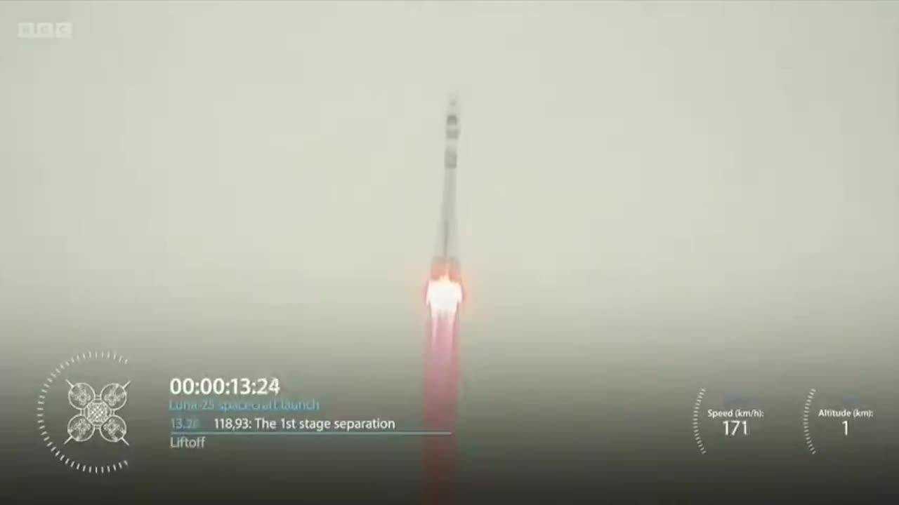 Russia’s Luna-25 spacecraft crashes on Moon