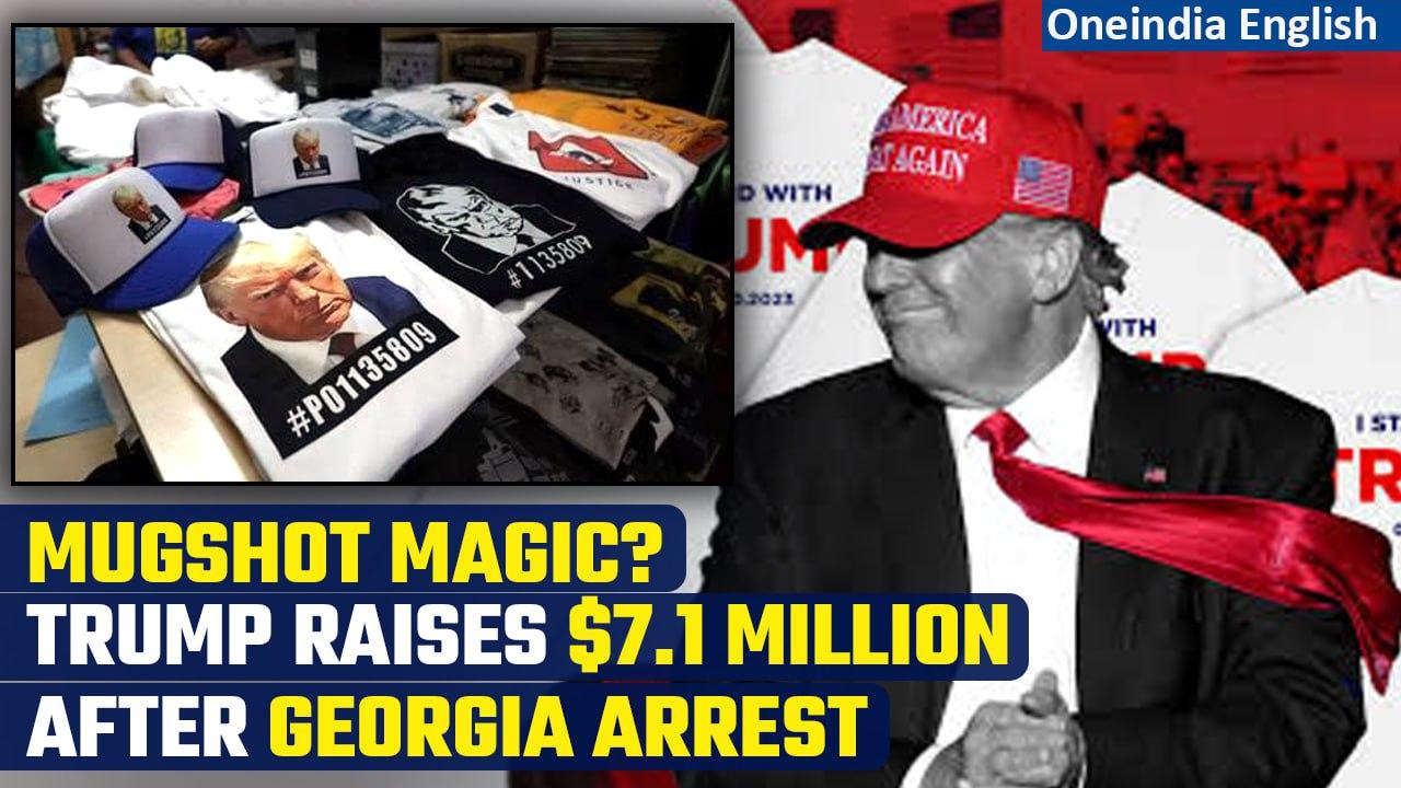 US Presidential Race: Donald Trump campaign raises $7.1 million since Georgia arrest | Oneindia News