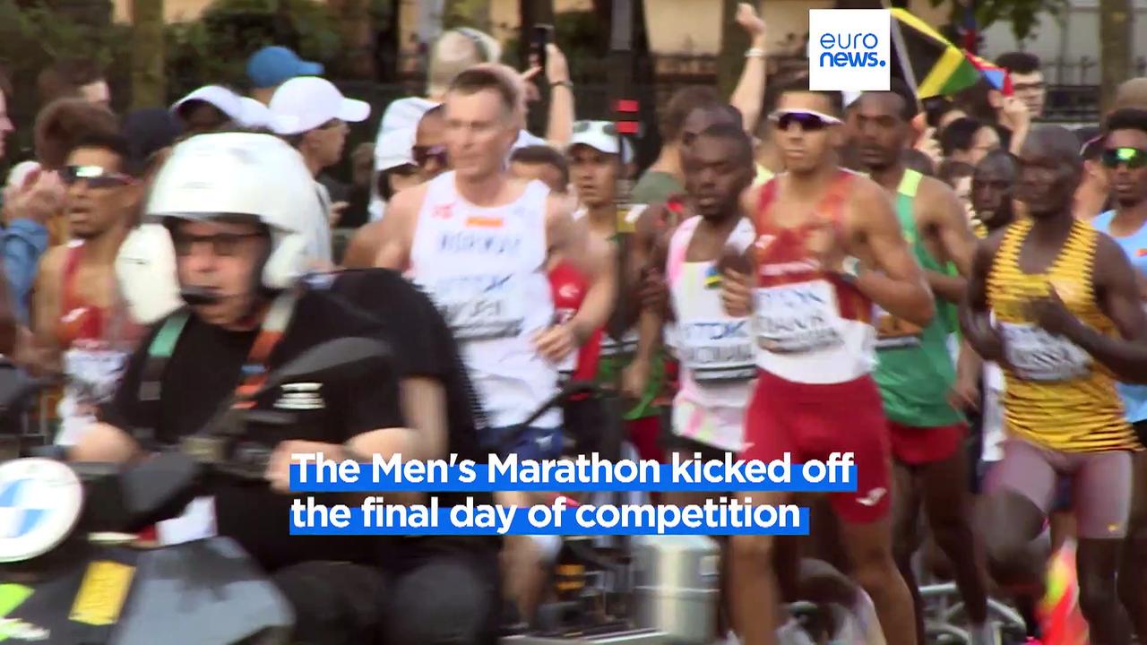 Uganda's Victor Kiplangat crowned marathon world champion in Budapest