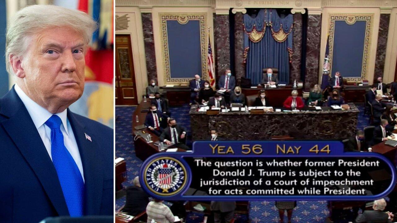 Watch the Senate vote on impeachment of Donald Trump