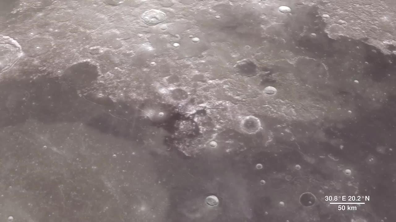 Tour of the moon- 4K