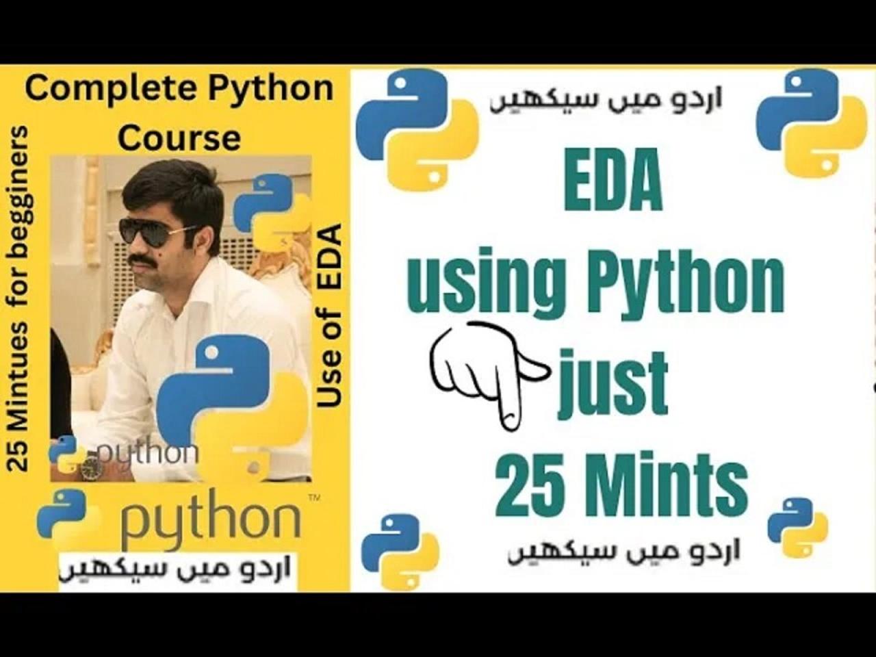 Exploratory Data Analysis with Complete Project in Python(EDA)|Beginners and Non-Coders|Data Science