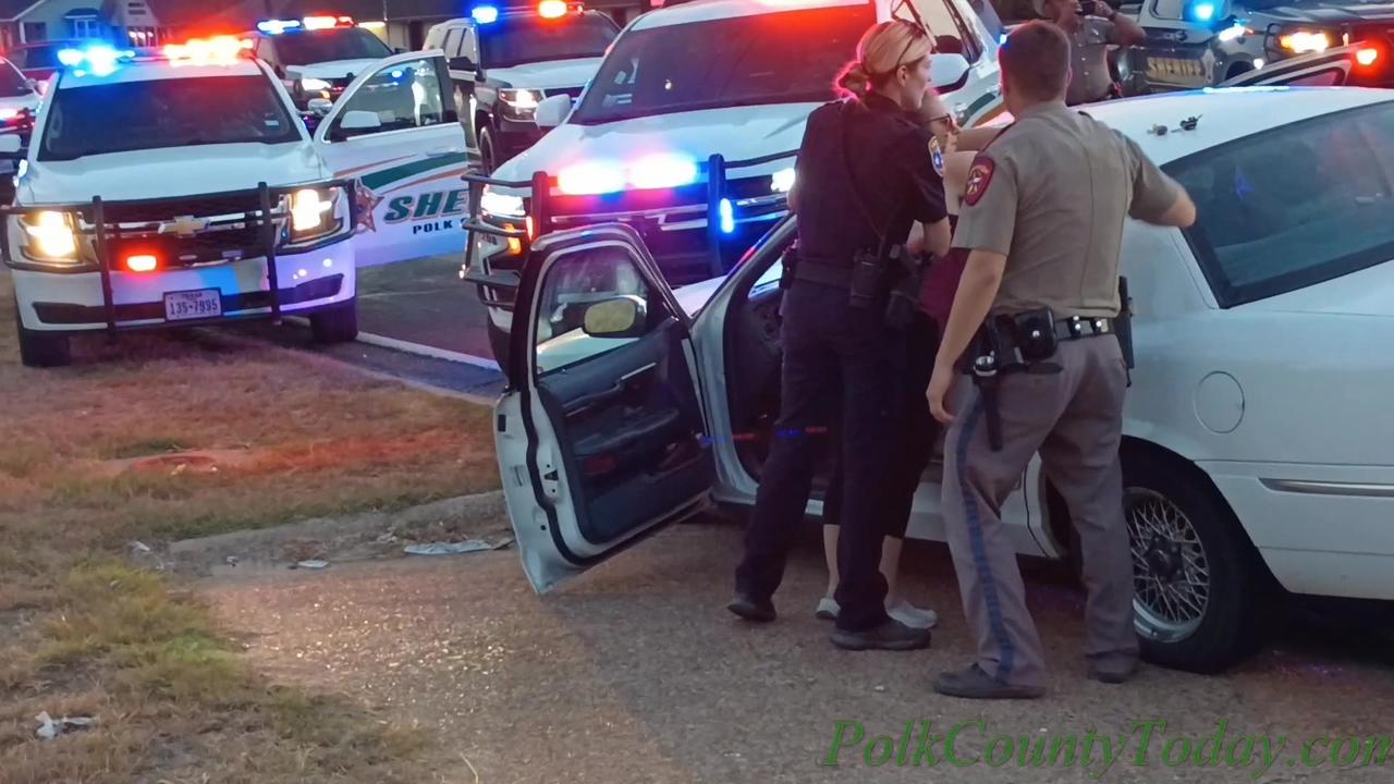 LIBERTY COUNTY PURSUIT ENDS IN LIVINGSTON, LIVINGSTON TEXAS, 08/26/23...