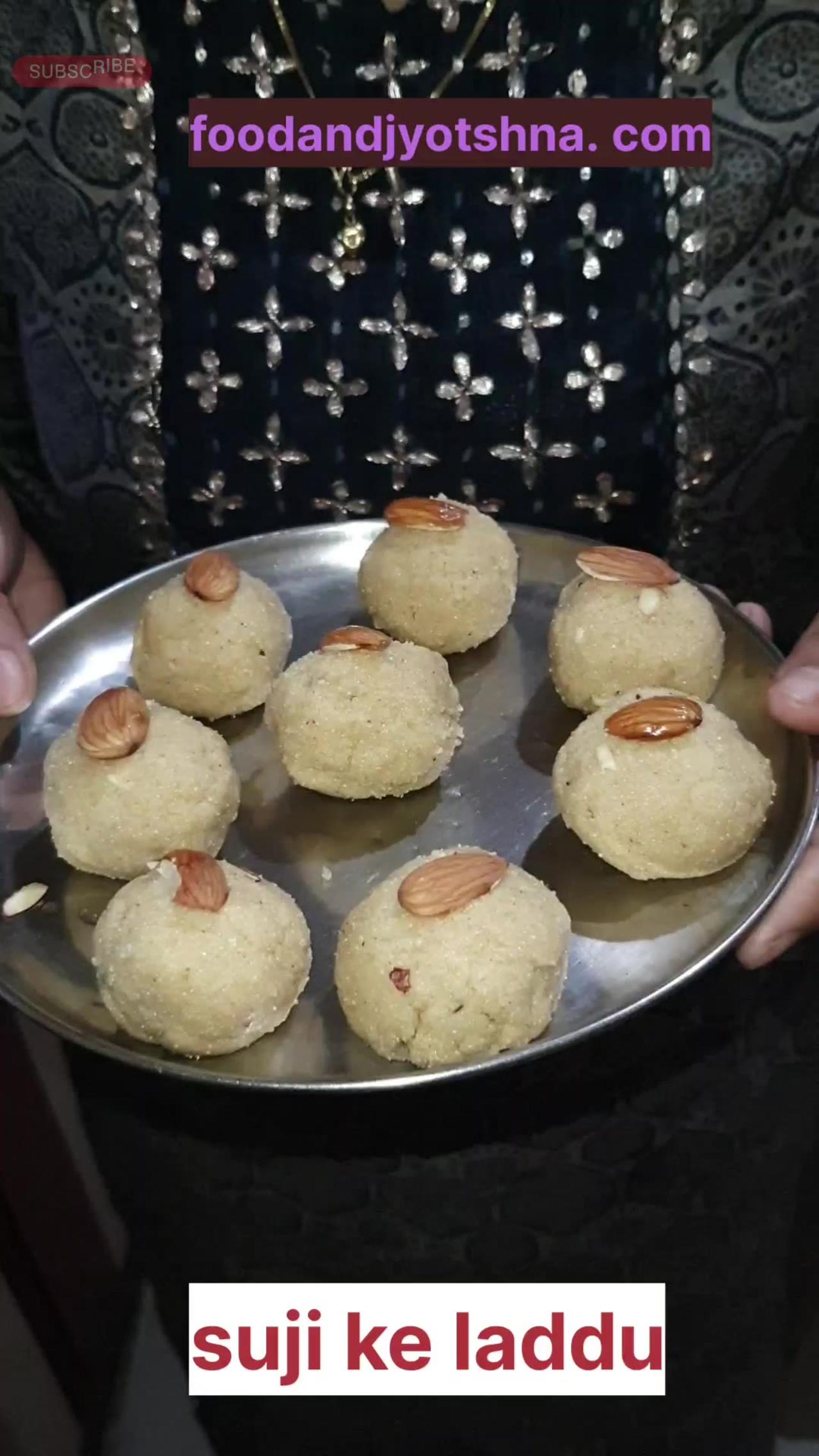 suji ke laddu -yummy yummy for rakhi
