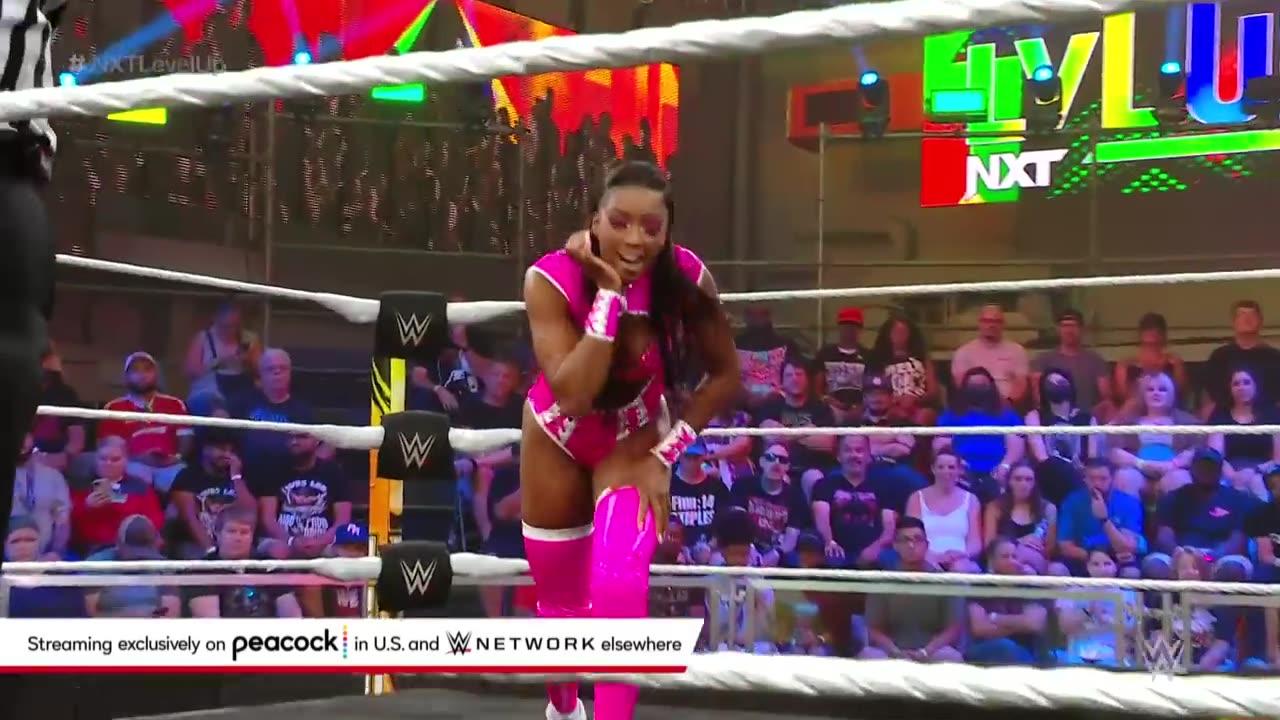 Kiyah Saint vs. Kiana James: NXT Level Up highlights,