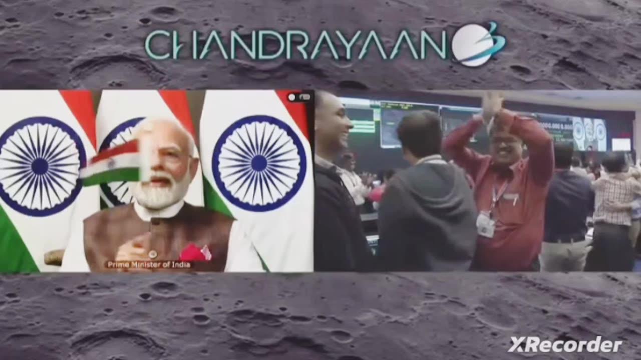 Chandrayan-3 Successfully landed on moon🌙.