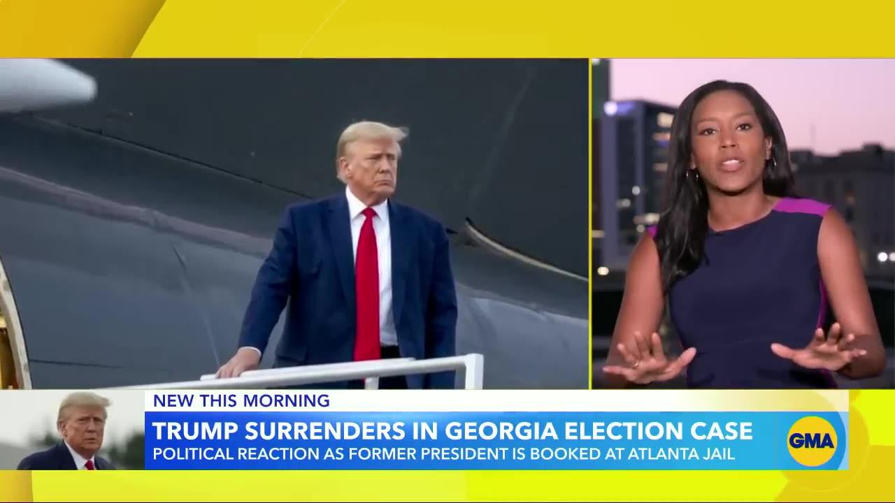 What’s next for Trump after surrendering in Georgia election case | GMA
