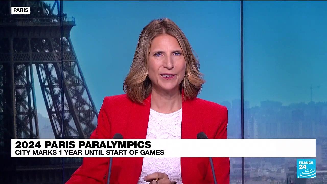 2024 Paris Paralympics: City marks 1 year until start of games