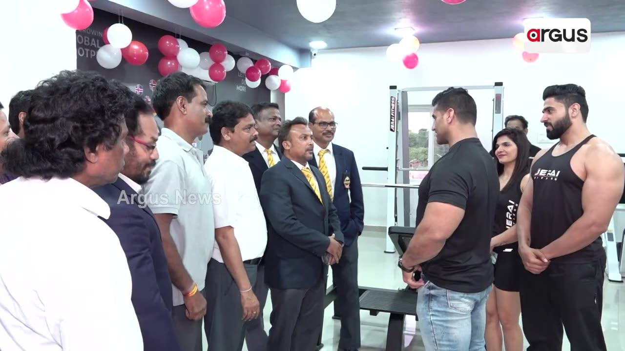 Fitness Icon And Mr. World Anuj Talia In Bhubaneswar