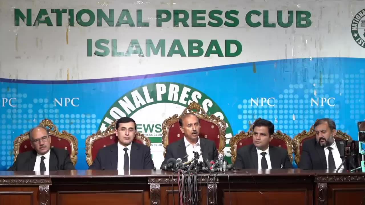 Chairman Imran Khan Legal Team Important Press Conference in Islamabad