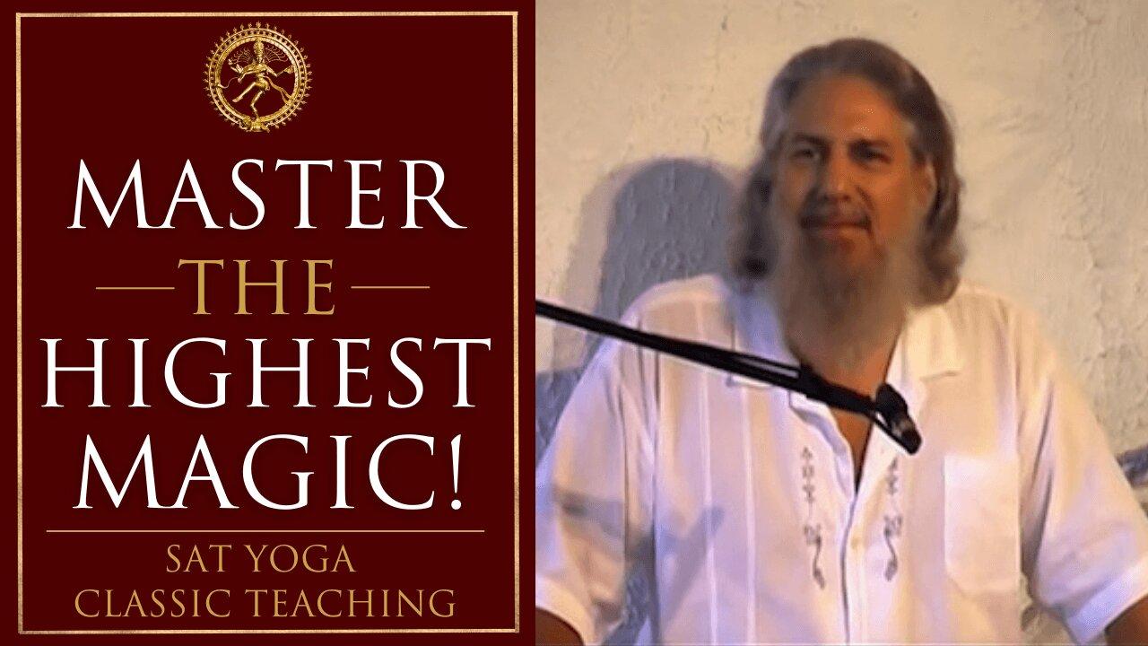 The Magic Drive Underlies Both Science and Religion - Shunyamurti Classic Teaching