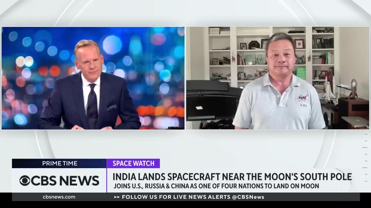 Former NASA astronaut breaks down India's moon landing