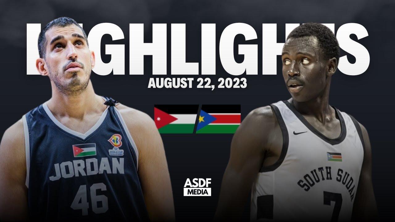 Jordan vs South Sudan Full Game Highlights (Friendly Game In FIBA World Cup 2023)