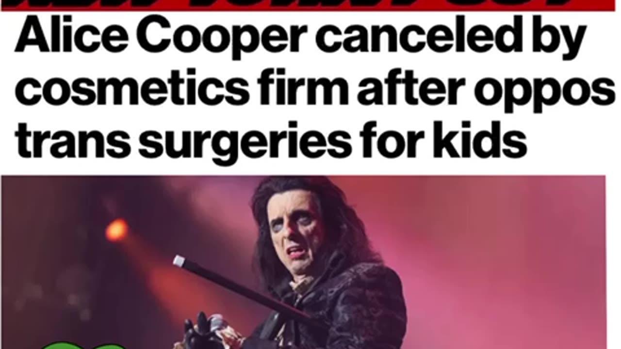 Alice Cooper Canceled.