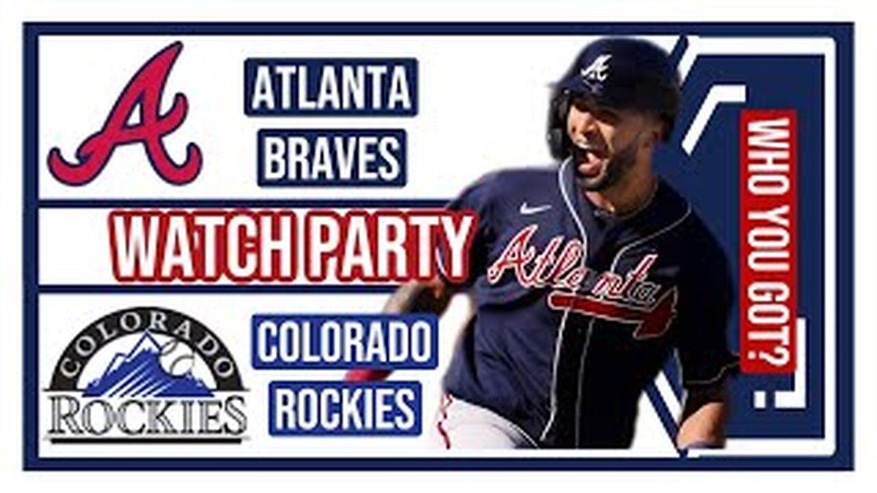 Atlanta Braves vs Colorado Rockies GAME 1 Live Stream Watch Party:  Join The Excitement