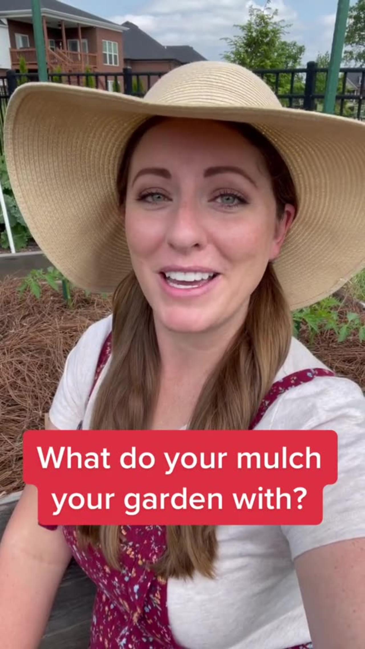 Have you ever tried to mulch your garden?