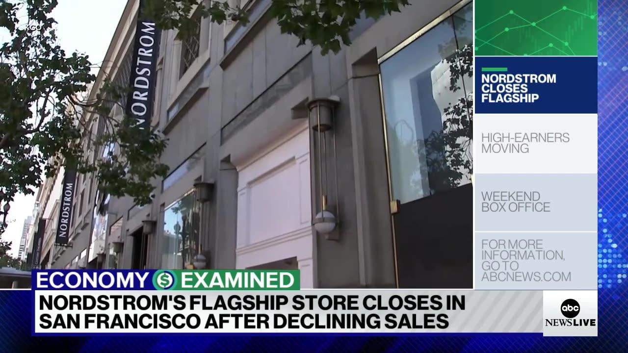 Nordstrom closes its flagship store in downtown San Francisco   ABCNL
