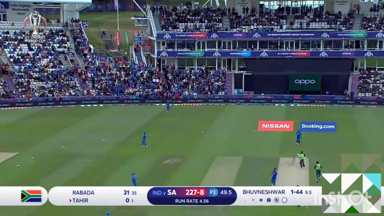 ICC world cup 2019 india vs south Africa match full highlights.
